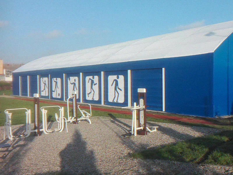 Hala dwuspadowa 20m — realizacja 7