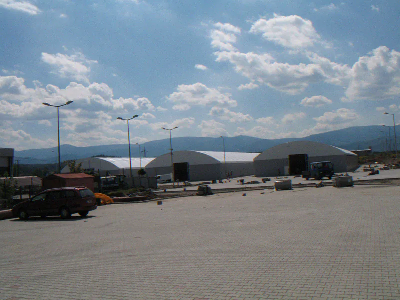 Hala dwuspadowa 20m — realizacja 13