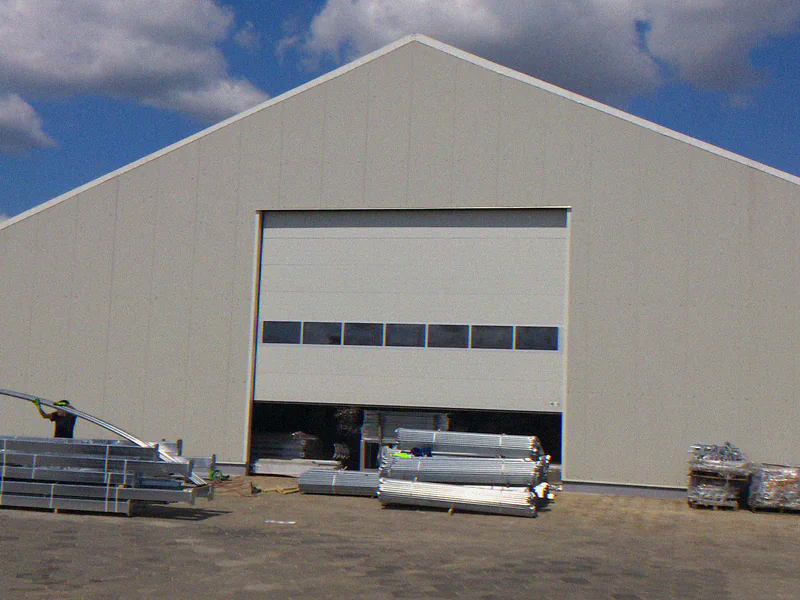Hala dwuspadowa 22m — realizacja Progress Hale